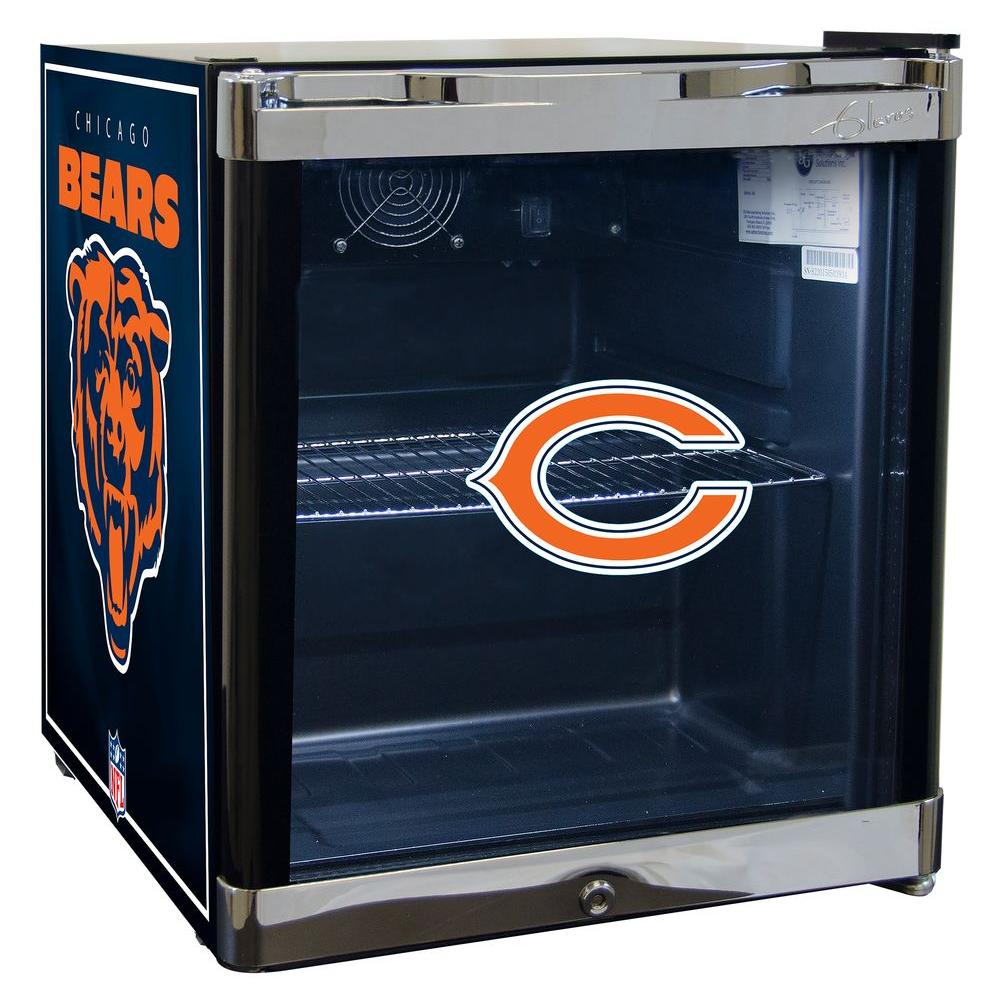 GLAROS 17 in. 20 (12 oz.) Can Chicago Bears Cooler, Black