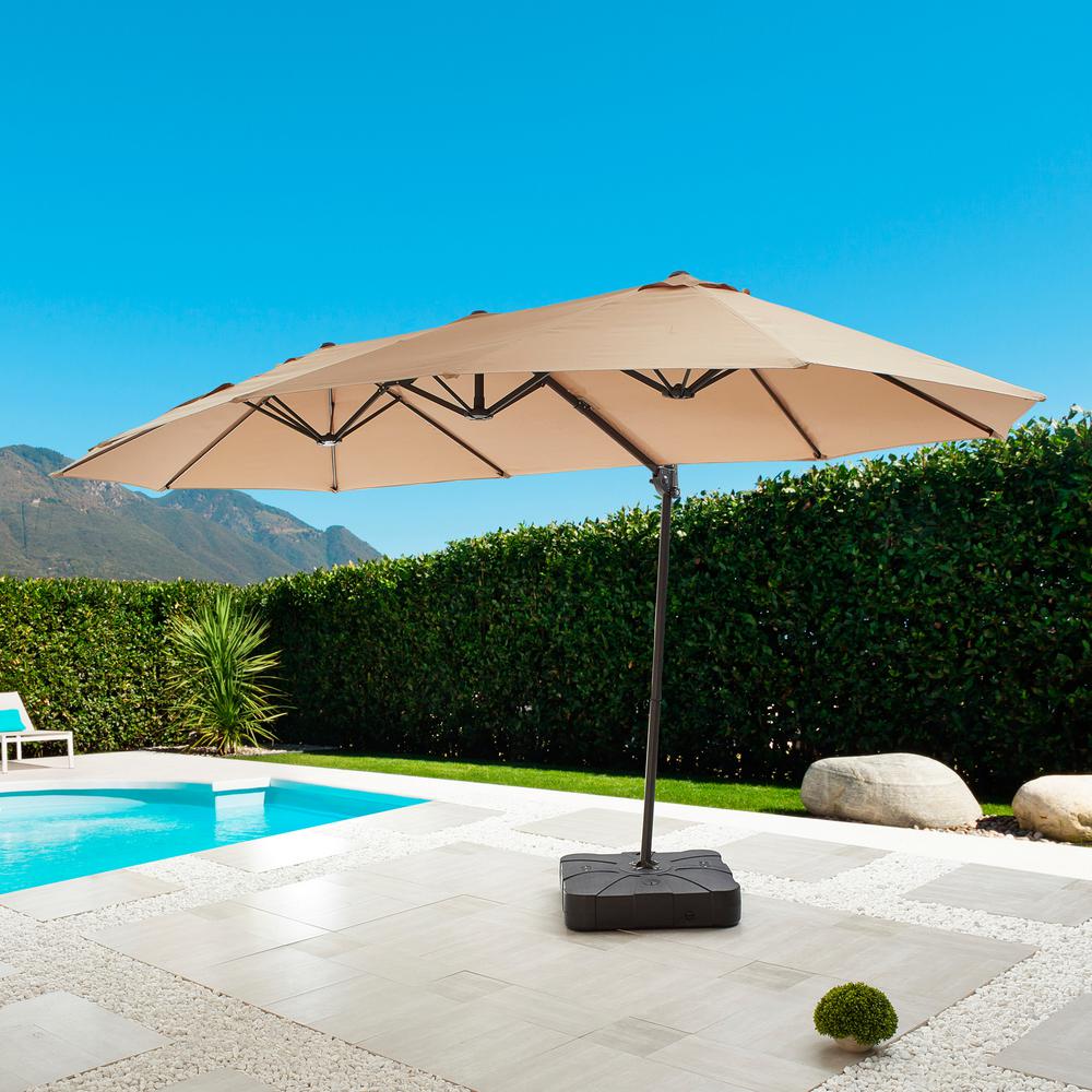 14 Ft Patio Umbrellas Patio Furniture The Home Depot