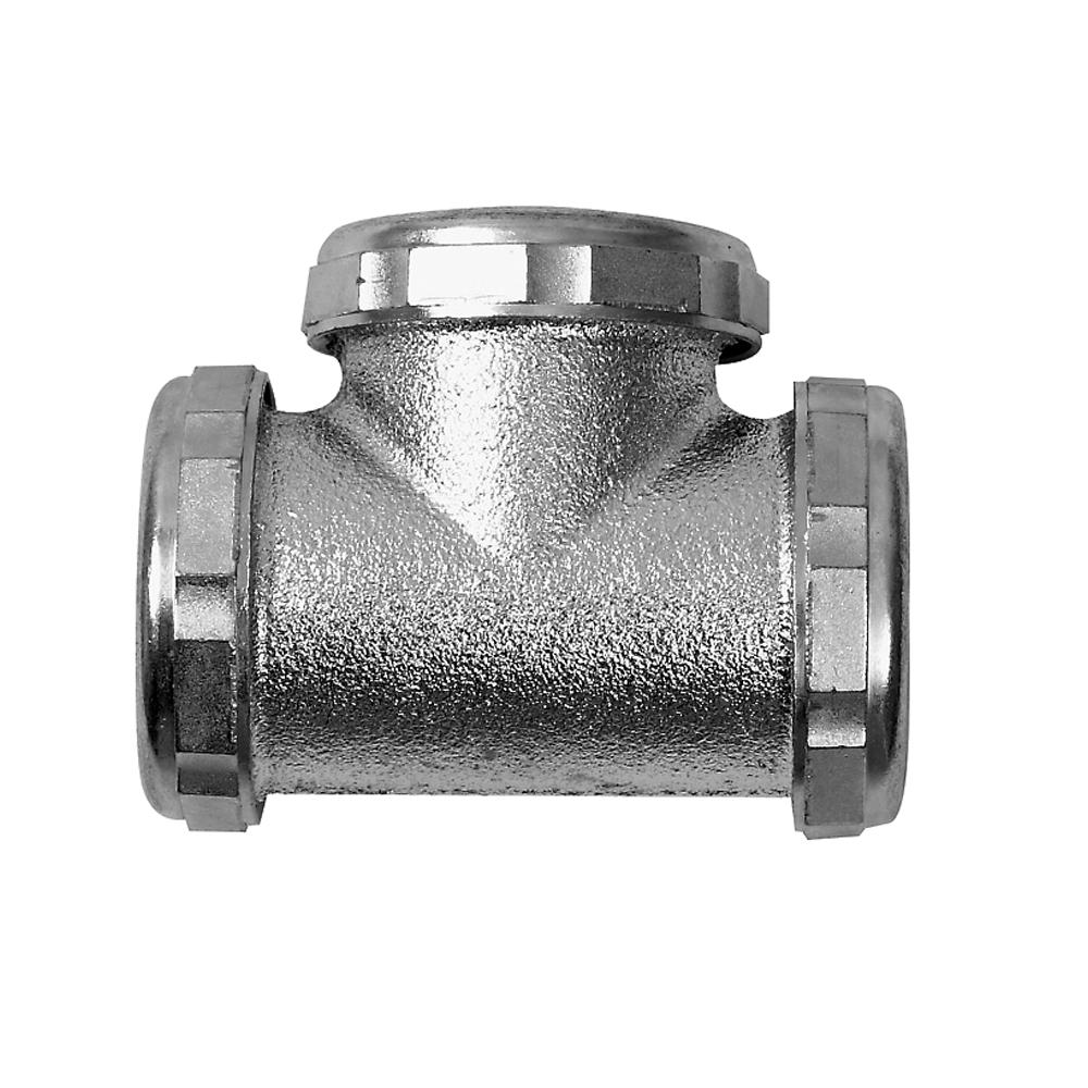 In Tee Slip Joint Chrome In Tee Slip Joint Chrome