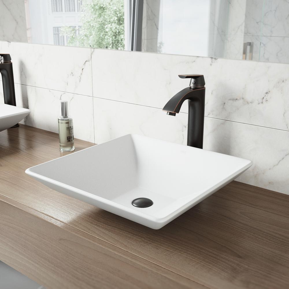 Vigo Hibiscus Matte Stone Vessel Sink And Seville Bathroom This Review Is From Hibiscus Matte Stone Vessel Sink And Linus Bathroom Faucet In Antique Rubbed Bronze W Pop Up