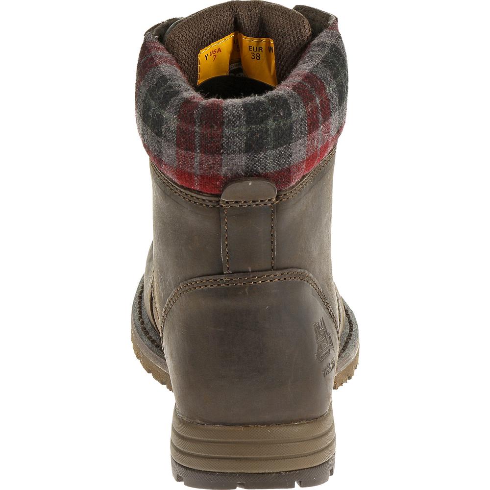 cat women's kenzie steel toe eh work boots