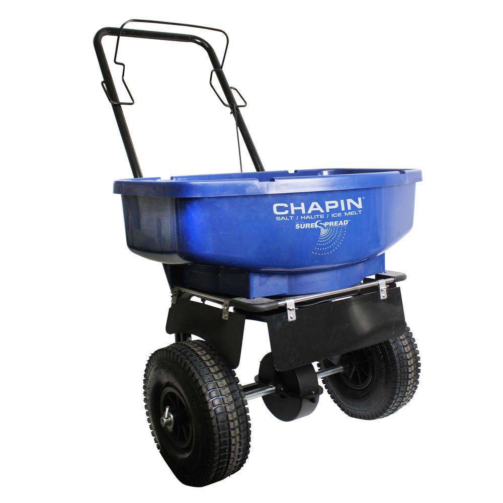 Chapin 80 lb. Assembled Ice Melt Broadcast Spreader by Chapin