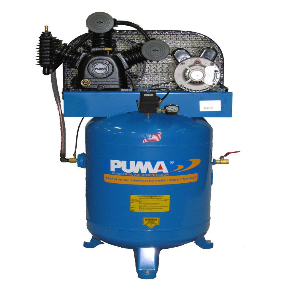 Puma 40 Gal. 5 HP Electric 2 Stage Air 