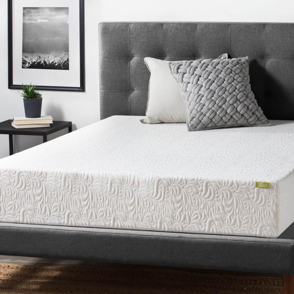 Lucid 10 in. Full Ventilated Latex Foam Mattress