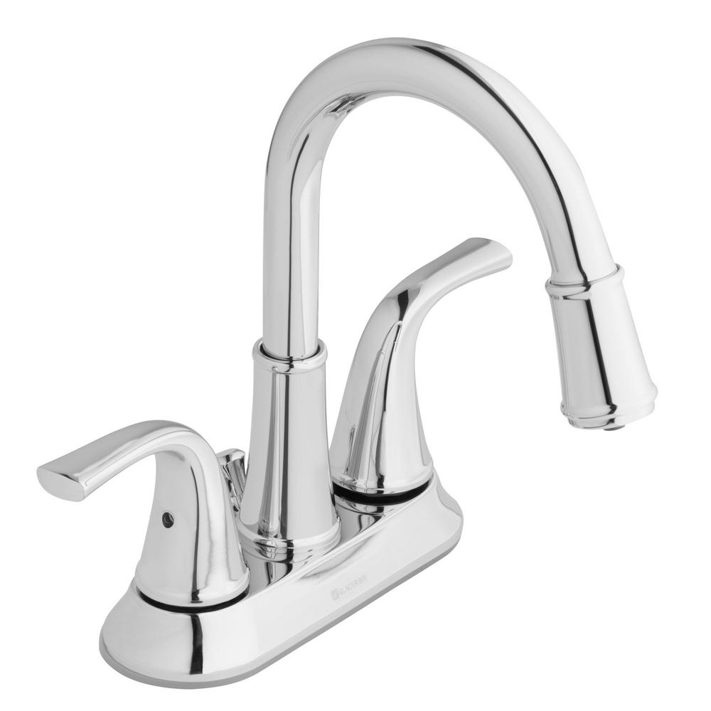 Glacier Bay Focus 4 In Centerset 2 Handle Led High Arc Bathroom