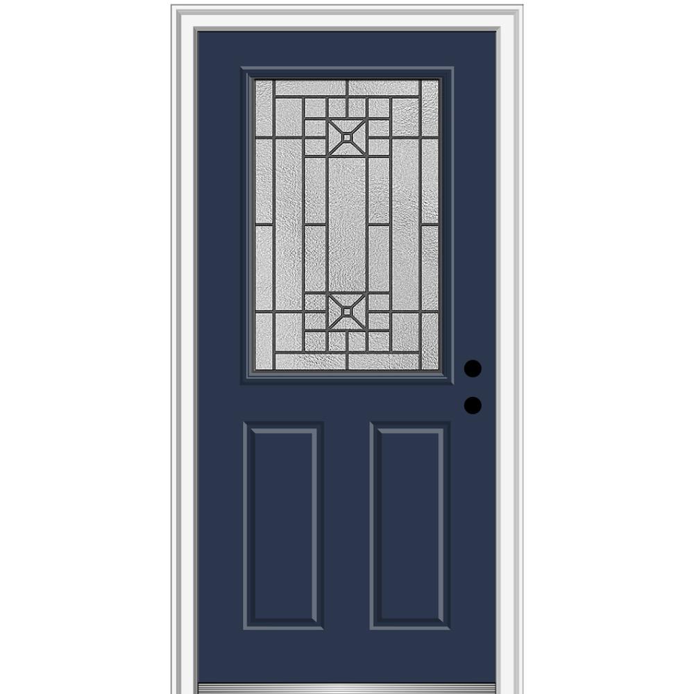 MMI Door 34 in. x 80 in. Courtyard LeftHand 1/2Lite