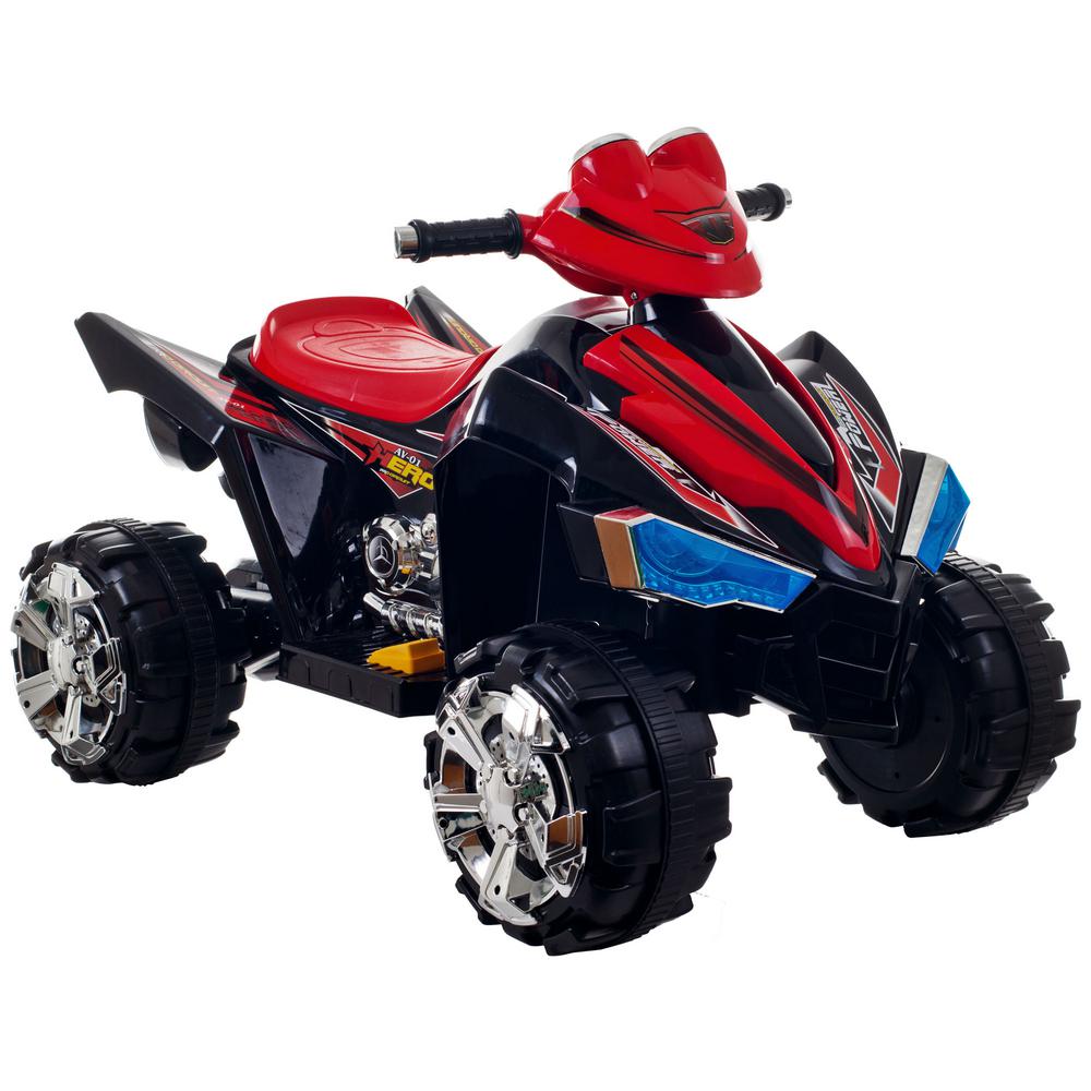 Battery Operated Ride On Toys >> Lil Rider Battery Powered Ride On Toy 4 Wheeler In Black Red W410027 Battery Operated Ride On Toys >> Lil Rider Battery Powered Ride On Toy 4 Wheeler In Black Red W410027