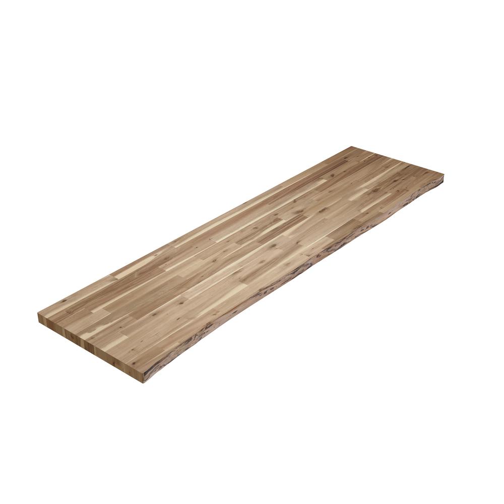 Interbuild 8 Ft L X 2 Ft 1 5 In D X 1 In T Butcher Block