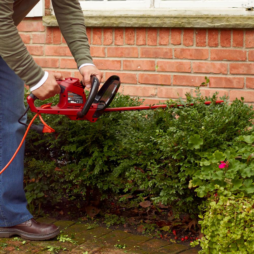 corded hedge trimmer home depot