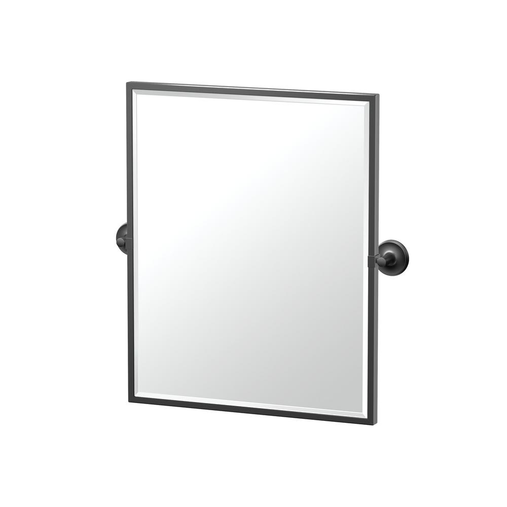 Gatco Designer II 21 In. W X 25 In. H Single Framed Rectangle Mirror In ...