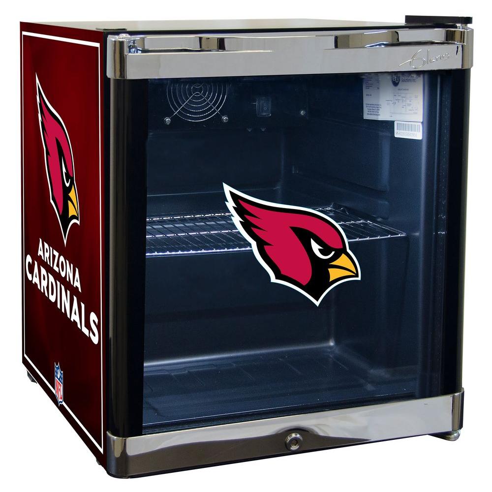 GLAROS 17 in. 20 (12 oz.) Can Arizona Cardinals Cooler, Black