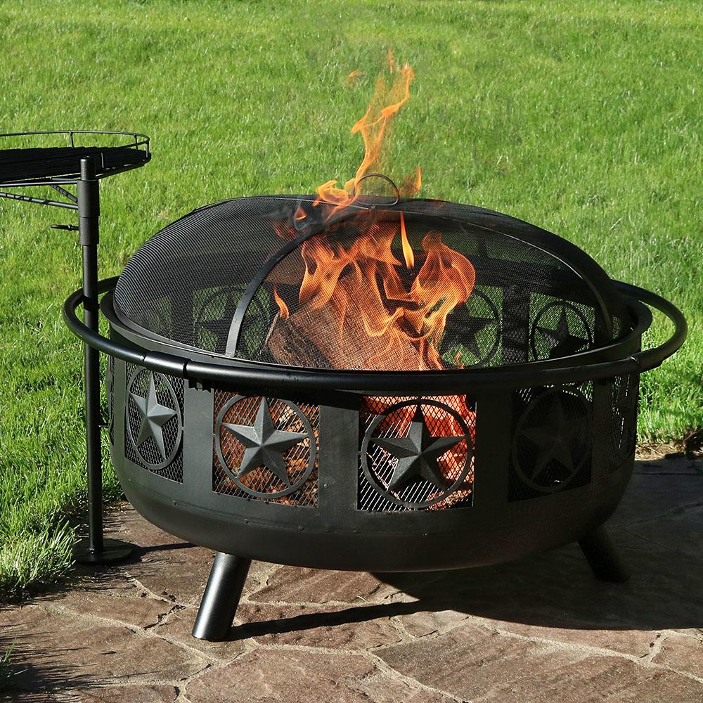 wood burning fire pit