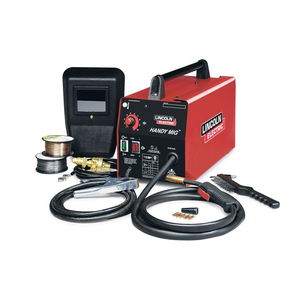 Lincoln Electric 88 Amp Handy MIG Wire Feed Welder with 