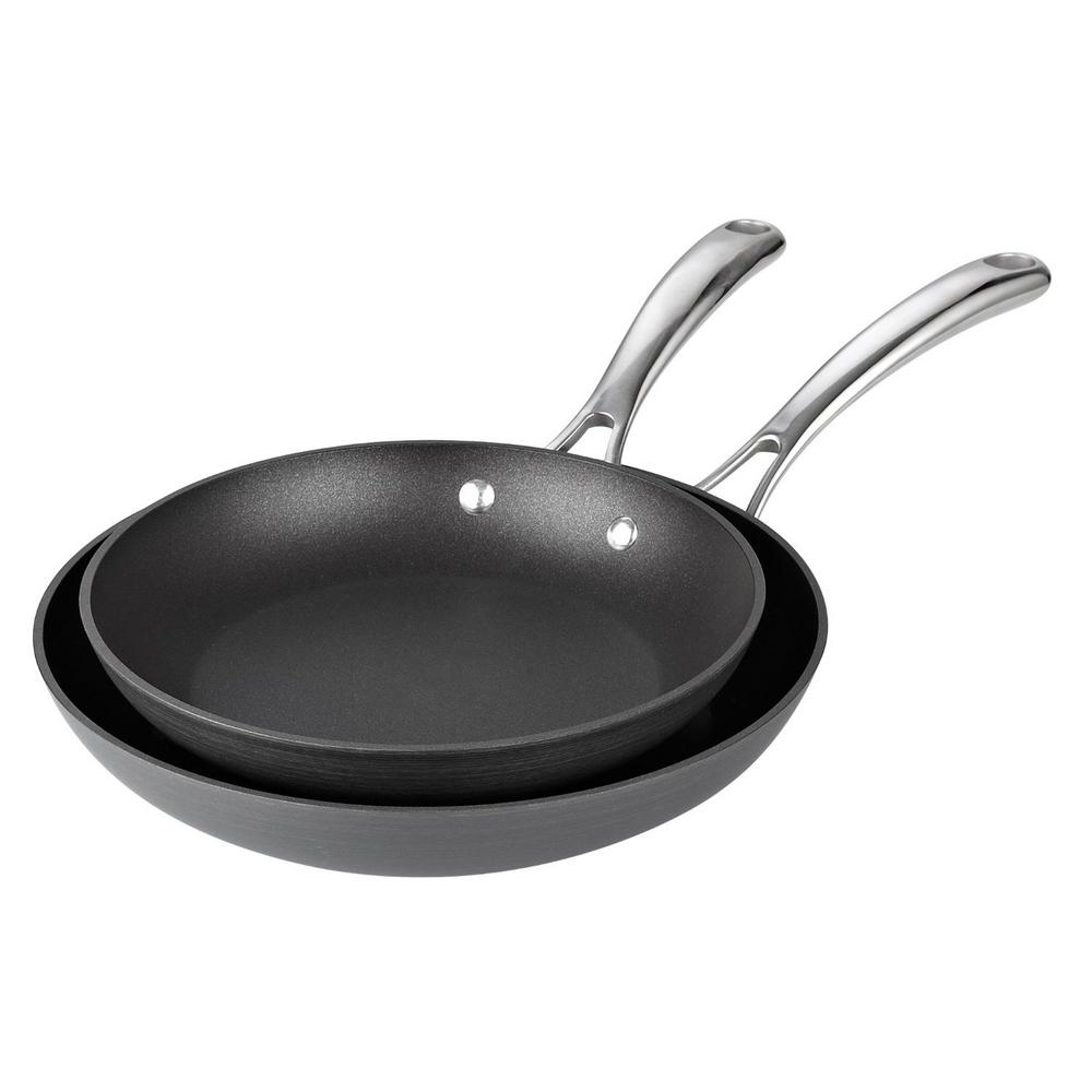 cooks frying pan