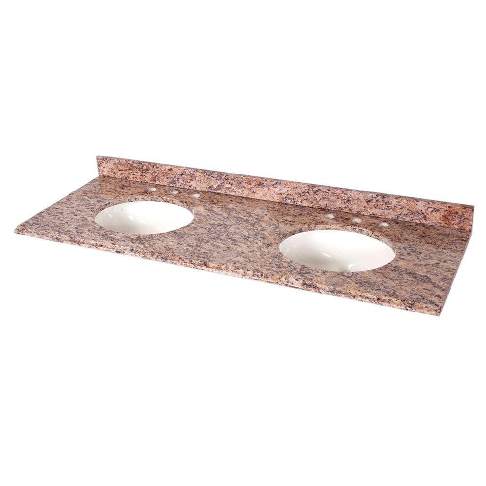 Project Profile Santa Cecilia Granite Vanity Top In Winston Ga 30187 Granite Countertop Warehouse Granite Vanity Tops Santa Cecilia Granite Granite