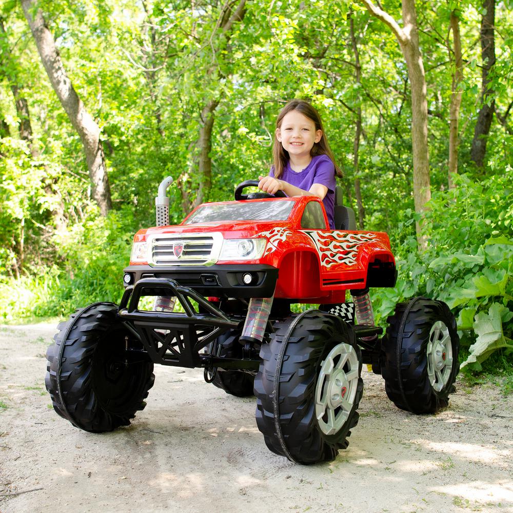 rollplay ride on monster truck