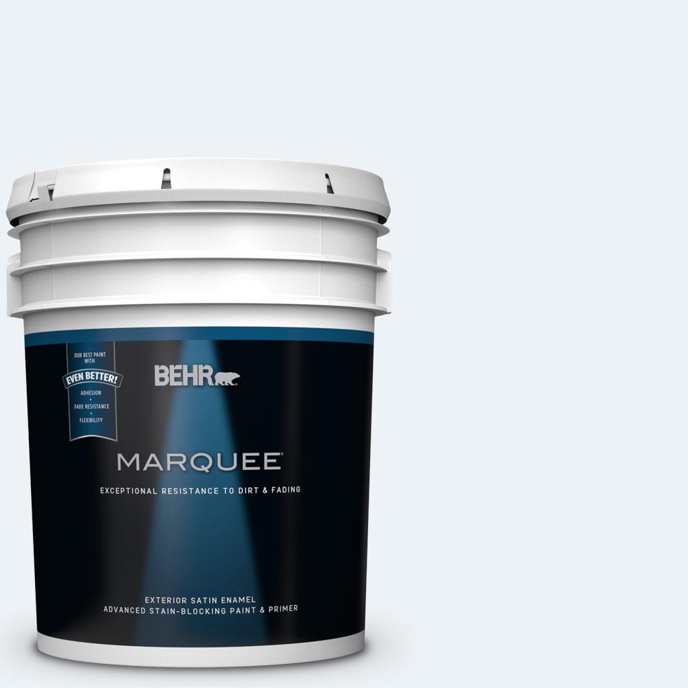 BEHR Premium Plus Ultra 1-gal. #BL-W10 Maui Mist Satin Enamel Exterior ...