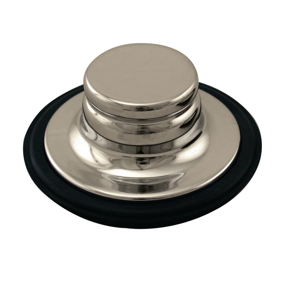 Westbrass InSinkErator Style Garbage Disposal Stopper in Polished