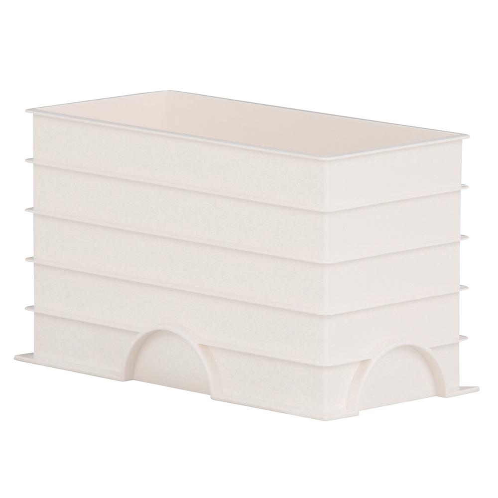 lego storage box white