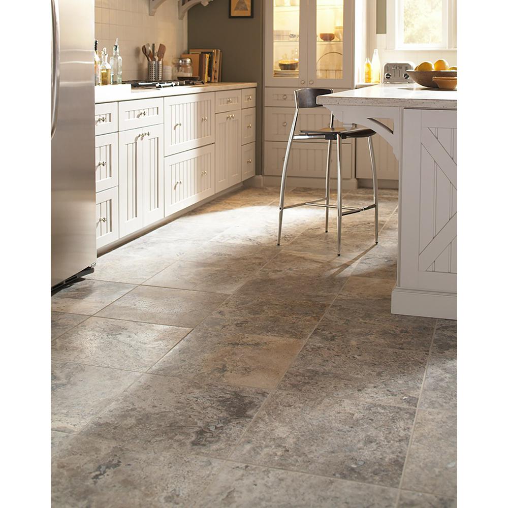 Msi Silver 18 In X 18 In Honed Travertine Floor And Wall Tile