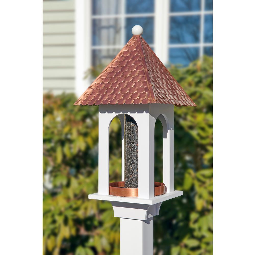 Lazy Hill Farm Designs Extra Large Seed Capacity Bird Feeder With