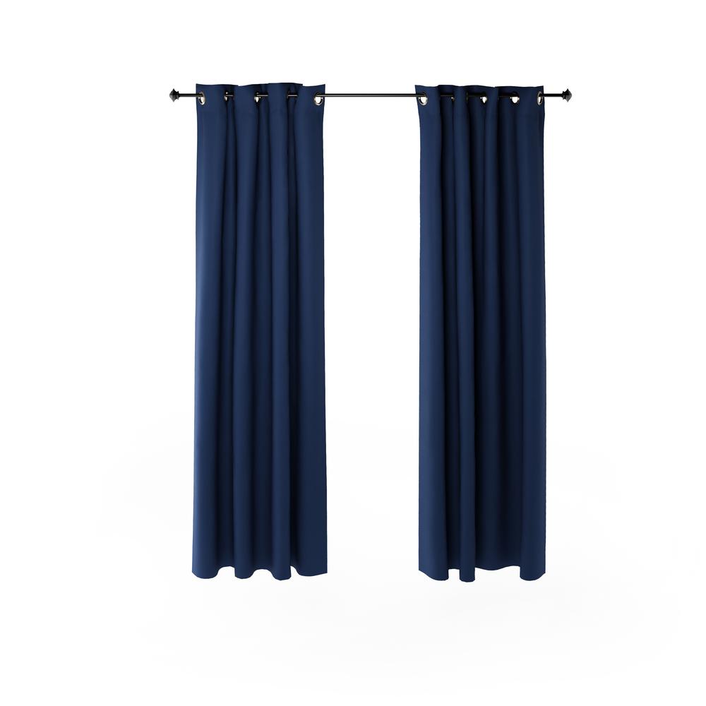 dark blue curtains walmart