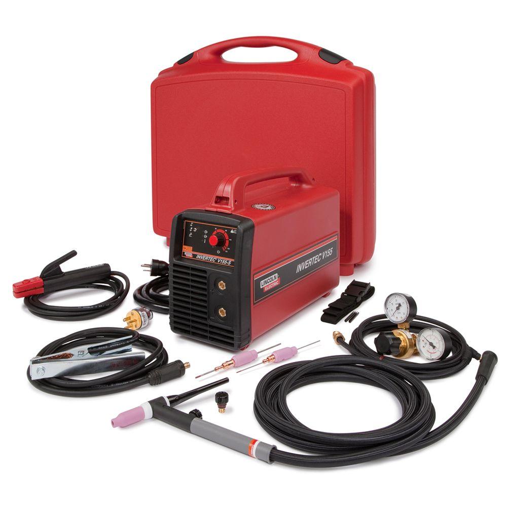 Lincoln Electric 155 Amp Invertec V155 S Tig Stick Welder Ready Pak Lincoln Electric 155 Amp Invertec V155 S Tig Stick Welder Ready Pak With