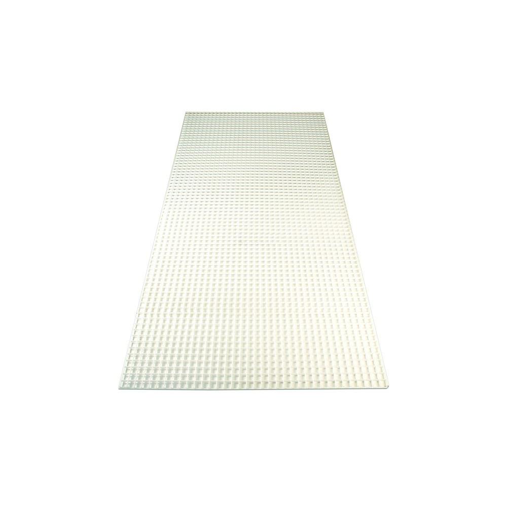 23 75 In X 47 75 In White Egg Crate Styrene Lighting Panel 5