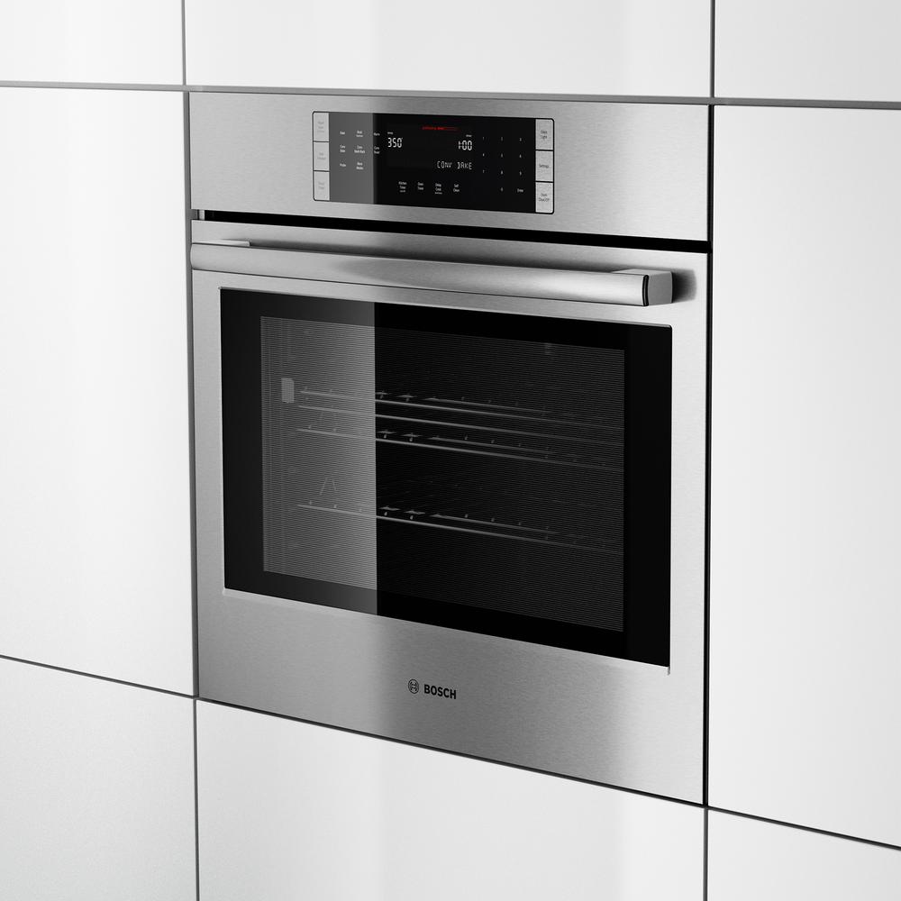 Bosch 800 Series 30 In Single Electric Wall Oven With European