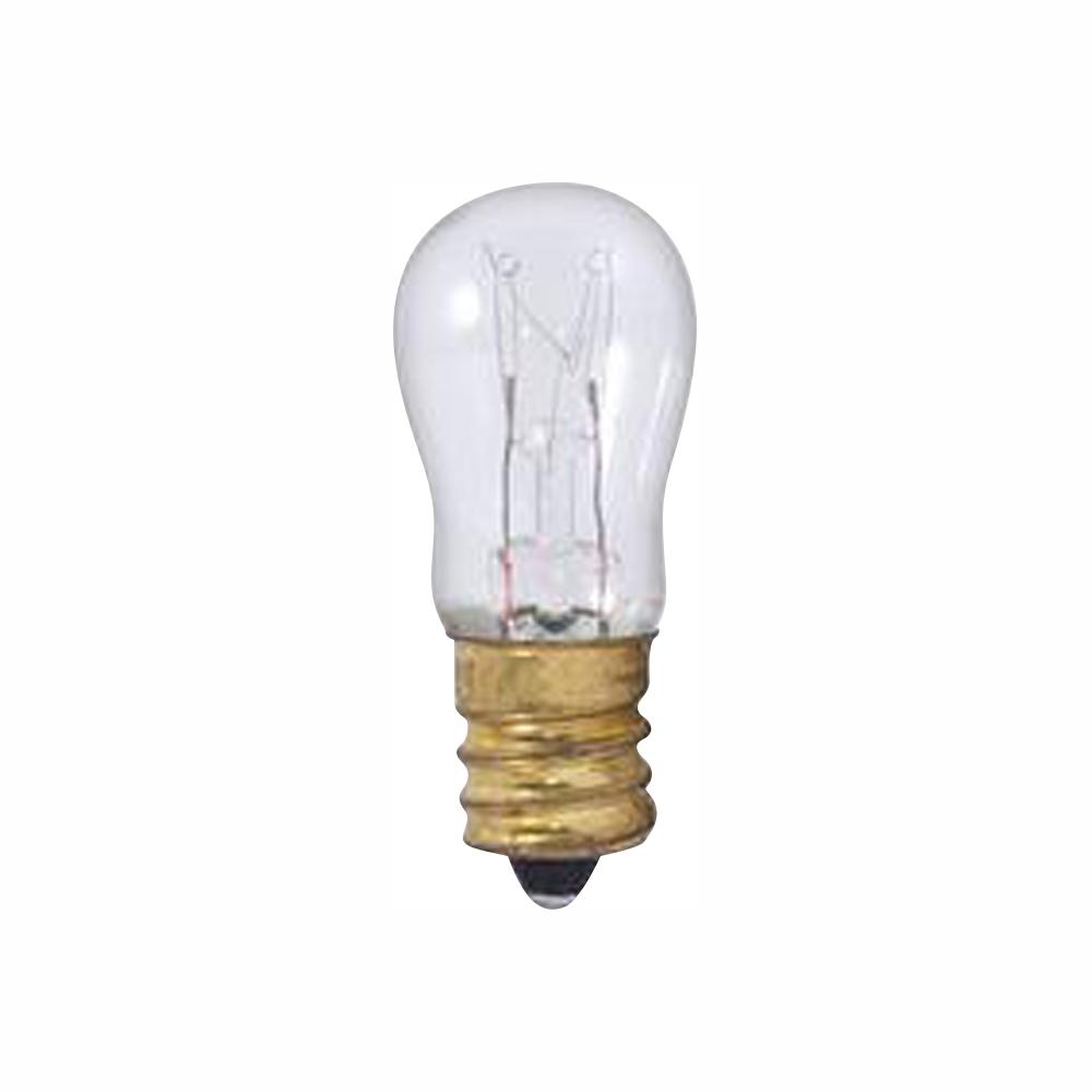 Bulbrite 6-Watt S6 Clear Dimmable Warm White Light Incandescent Light Bulb (25-Pack)-861065 ...