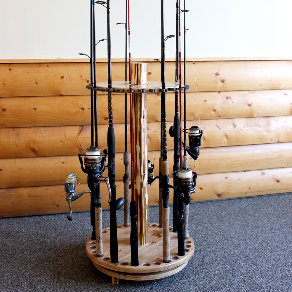 Rotating fishing rod holder Clearance