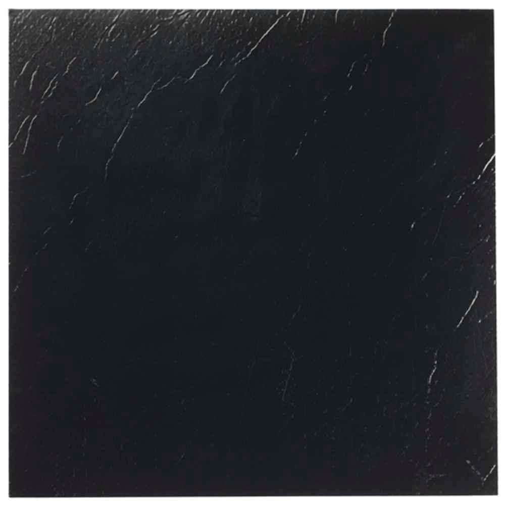 Black Luxury Vinyl Tile Flooring Resilient Nexus Black 12 In X L And Stick Solid Vinyl Tile