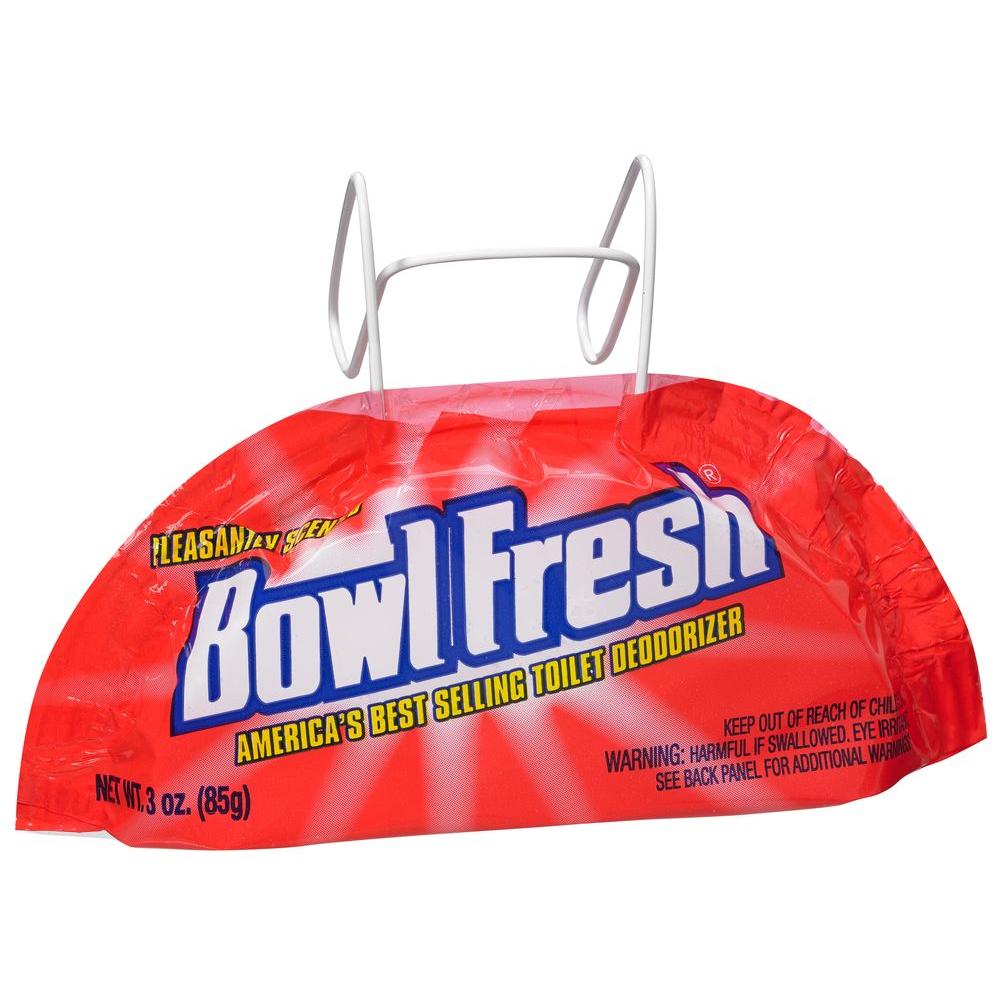 Bowl Fresh 3 Oz Para Toilet Bowl Deodorizer Wire Hanger 18 Pack