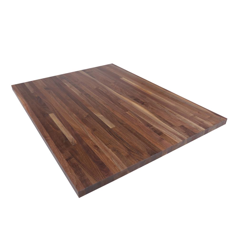Swaner Hardwood 4 Ft L X 3 D 1 5 In T Butcher Block X 3 Ft D 1 5 In T Butcher Block