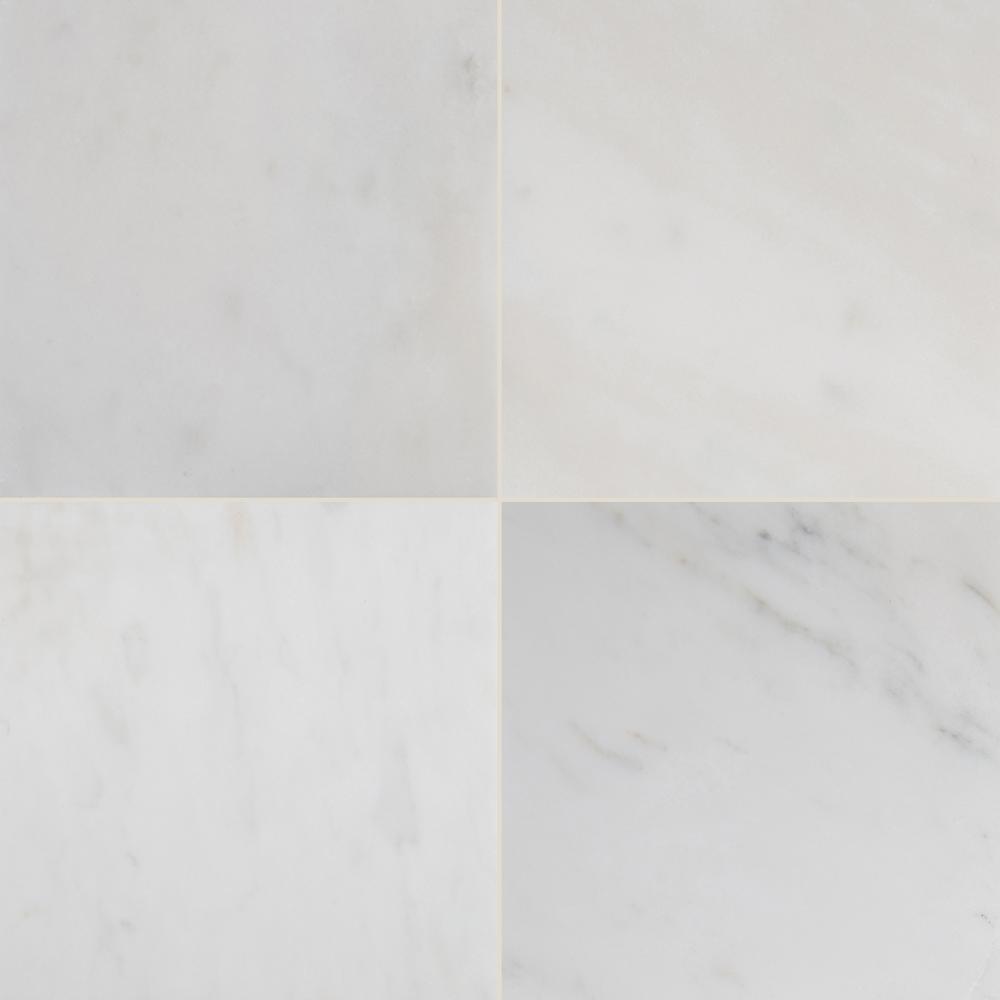 Msi White Double Bevelled 4 In X 36 In Engineered Marble