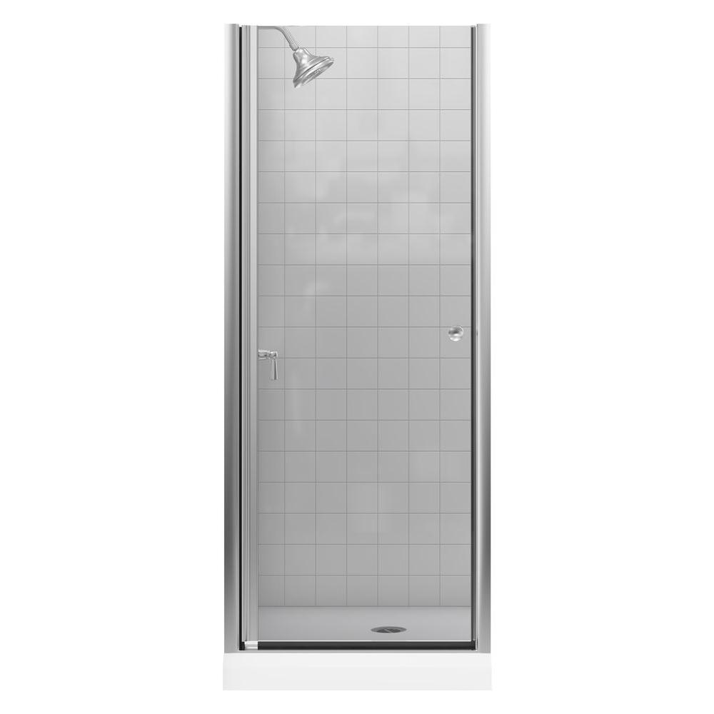Kohler Fluence 30 1 4 In X 65 2 Semi Frameless Pivot Shower Kohler Fluence 30 1 4 In X 65 2 Semi Frameless Pivot Shower Door Matte Nickel With Handle