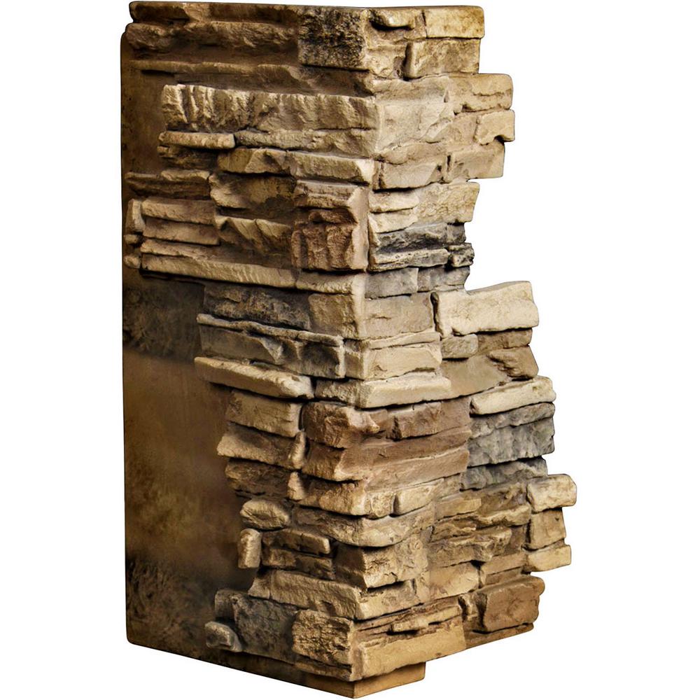 Glue Stone Veneer Siding The Home Depot 1 2 In X 13 3 4
