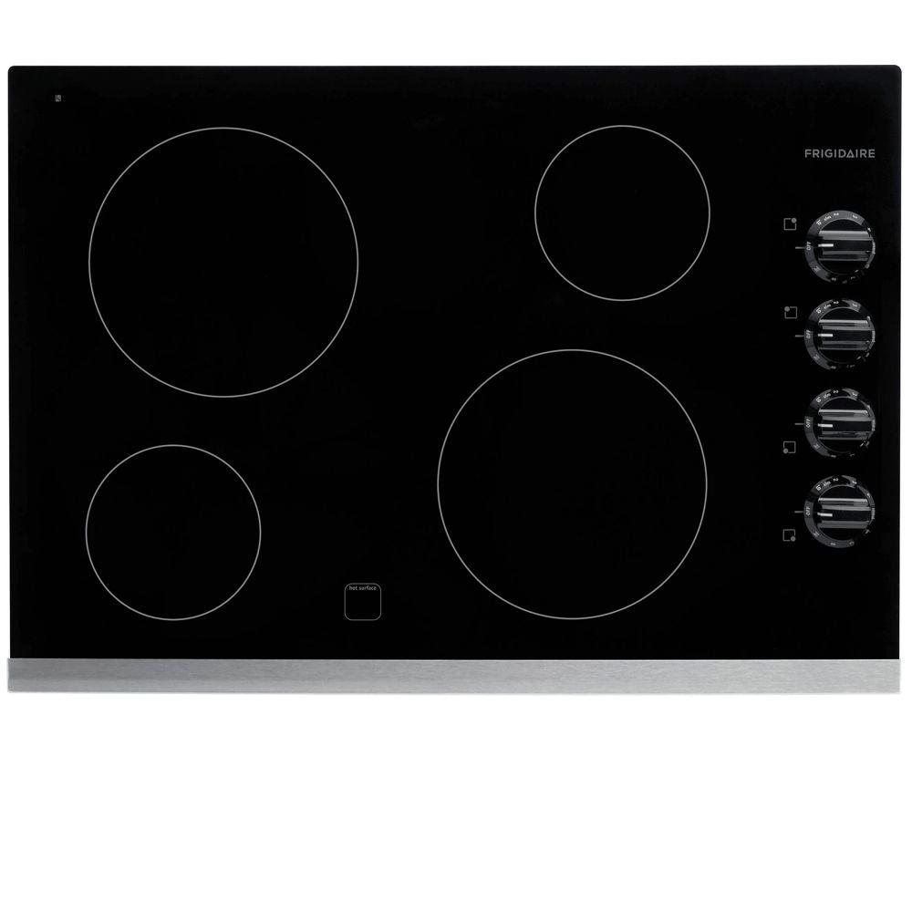 Frigidaire Gallery 30 in. Ceramic Glass Electric Cooktop in Stainless