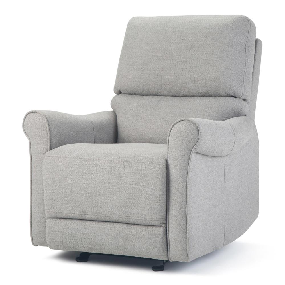 light grey glider chair