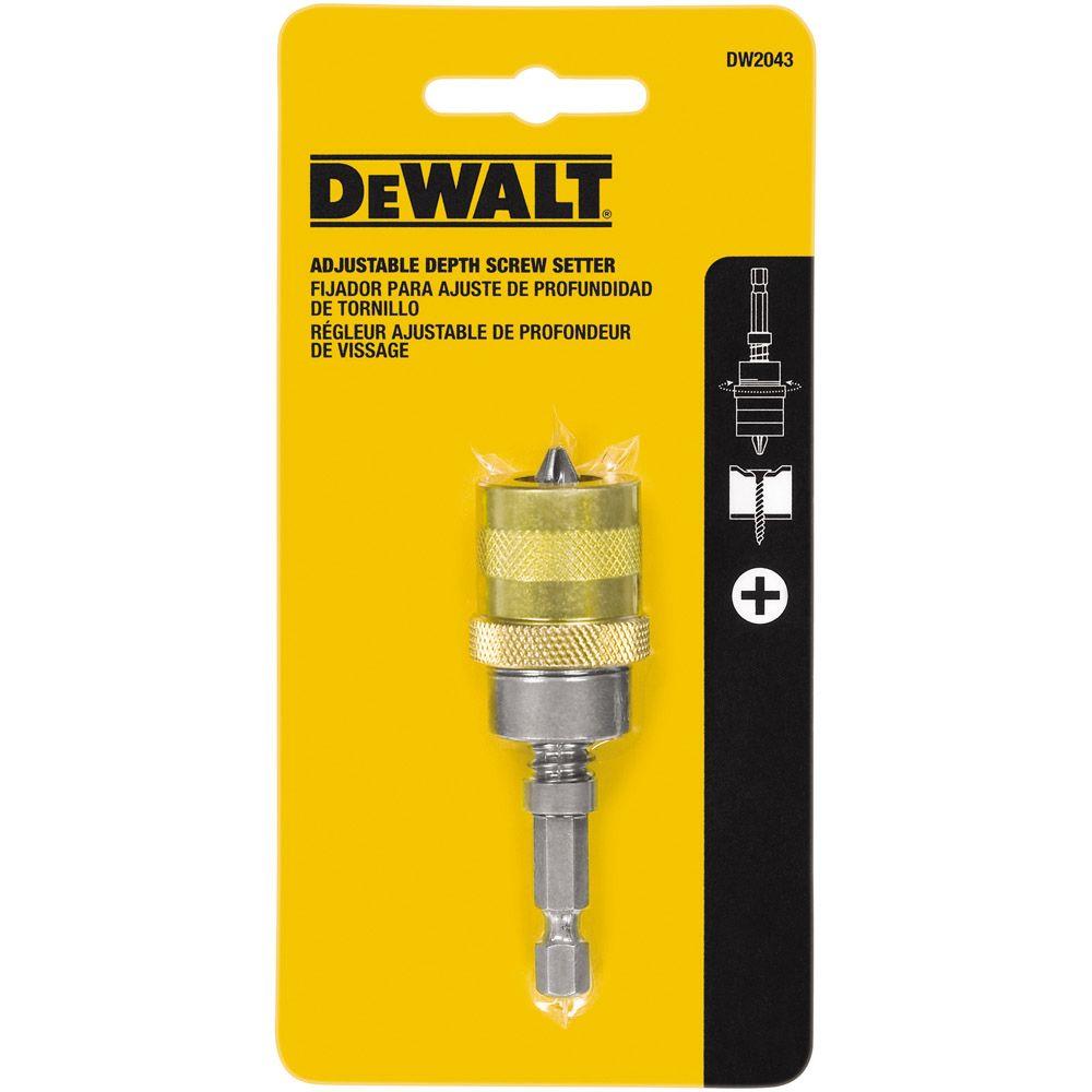 DEWALT 1/4 in. Hex Adjustable Screw Depth SetterDW2043 Z The Home Depot