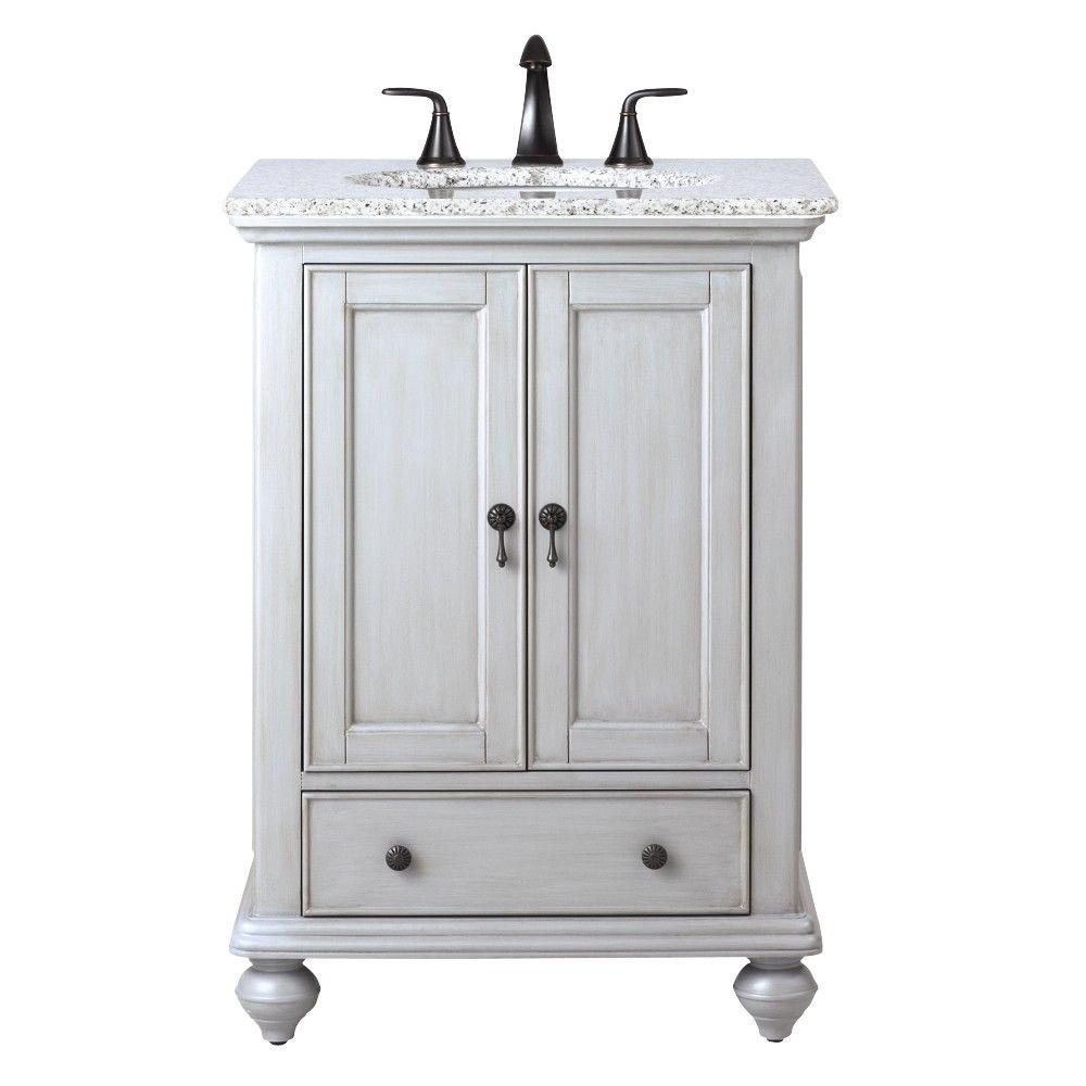 23-25 in. - 24 inch vanities - bathroom vanities - bath - the home depot