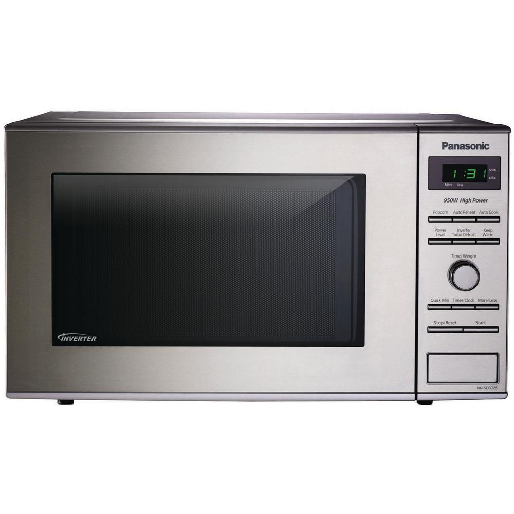 How Do You Program A Panasonic Microwave : Panasonic 1 6 Cu Ft 1250w Countertop Inverter ...