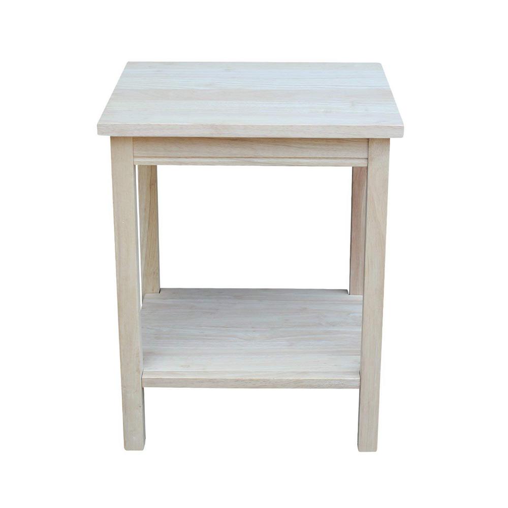 International Concepts Portman Unfinished End Table Ot 41 The Home Portman Unfinished End Table
