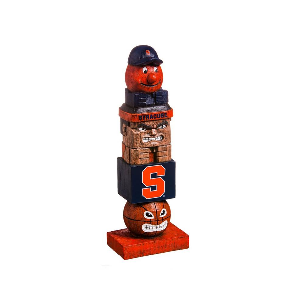 Evergreen Syracuse University Tiki Totem Garden Statue 84940tt The Evergreen Syracuse University Tiki Totem Garden Statue
