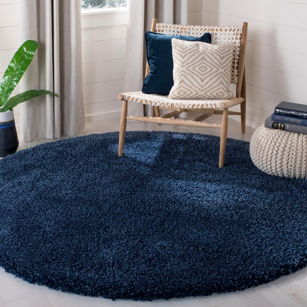 Safavieh California Navy 8 Ft 6 In X Round Area Rug Sg151 7070 9r The Home Depot - 6 Foot Round Rug Navy Blue Safavieh California Navy 8 Ft 6 In X Round Area Rug Sg151 7070 9r The Home Depot - 6 Foot Round Rug Navy Blue