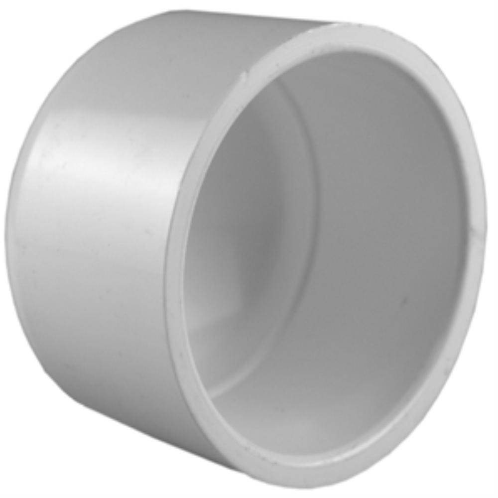 Charlotte Pipe 3 4 In PVC Sch 40 Socket Cap PVC021160800HD The Home 