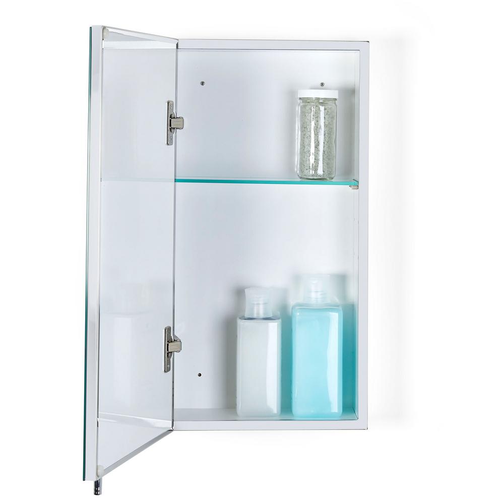 Better Living 12 In X 21 75 In X 4 In Mirrored Medicine Cabinet 13882 The Home Depot