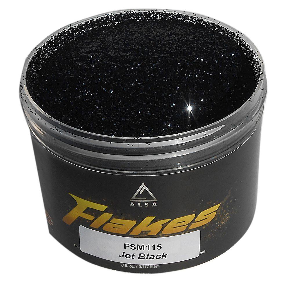 Alsa Refinish 6 oz. Jet Black Flakes Paint AdditiveFSM115 The Home Depot