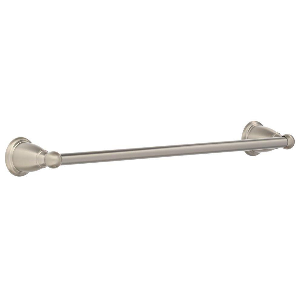 MOEN Brantford 18 in. Towel Bar in Brushed Nickel-YB2218BN ...