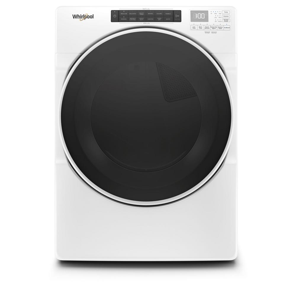 Whirlpool 5 9 Cu Ft 14 Cycle High Efficiency Gas Dryer White Wgd4985ew Best Buy